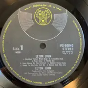 LP - Elton John - Best 20 - + Insert