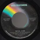 7inch Vinyl Single - Elton John - Ego / Flinstone Boy - Pinckneyville Pressing