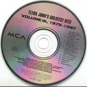CD - Elton John - Elton John's Greatest Hits Volume III 1979-1987