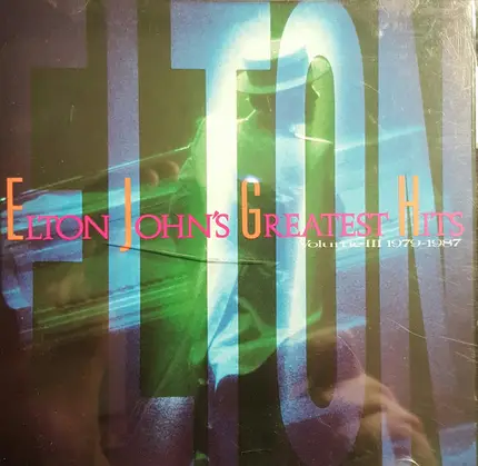 Elton John - Greatest Hits Volume III 1979-1987