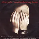 7inch Vinyl Single - Elton John - Sacrifice / Healing Hands - Silver Injection Labels