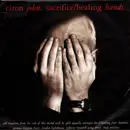 7inch Vinyl Single - Elton John - Sacrifice / Healing Hands - Silver Injection Labels