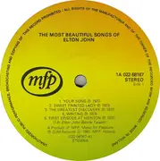 LP - Elton John - The Most Beautiful Songs Of Elton John