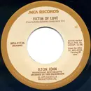 7inch Vinyl Single - Elton John - Victim Of Love