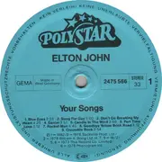 LP - Elton John - Your Songs (Die Grosse Edition Seiner Romantischen Welthits)