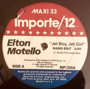 12inch Vinyl Single - Elton Motello - Jet Boy, Jet Girl