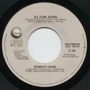 7'' - Elton John - Nobody Wins