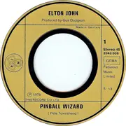 7'' - Elton John - Pinball Wizard