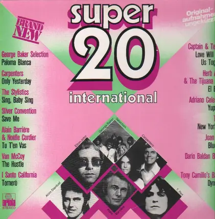 Elton John, T.Rex a.o. - Super 20 International
