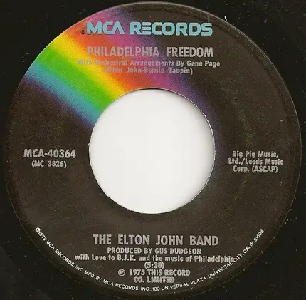 Elton John Band - Philadelphia Freedom