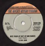 7'' - Elton John / Kiki Dee - Bite Your Lip (Get Up And Dance) / Chicago