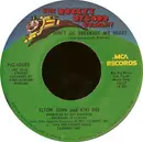 7'' - Elton John & Kiki Dee - Don't Go Breaking My Heart