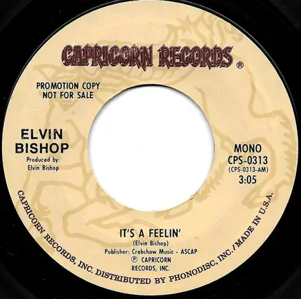 Elvin Bishop - It's A Feelin'
