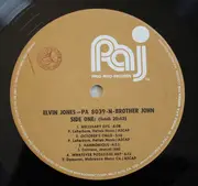 LP - Elvin Jones - Brother John
