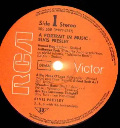 Elvis Presley - A Portrait In Music