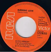 7'' - Elvis Presley - Burning Love / It's A Matter Of Time