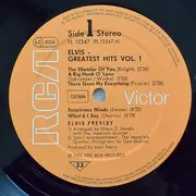 LP - Elvis Presley - Greatest Hits - Volume One