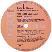 LP - Elvis Presley - Elvis Country