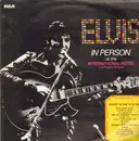 LP - Elvis Presley - Elvis In Person At The International Hotel