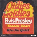7'' - Elvis Presley - Wooden Heart / Kiss Me Quick