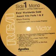 Double LP - Elvis Presley - Worldwide Gold Award Hits, Parts 1 & 2 - TAN DYNAFLEX