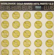Double LP - Elvis Presley - Worldwide Gold Award Hits, Parts 1 & 2 - TAN DYNAFLEX