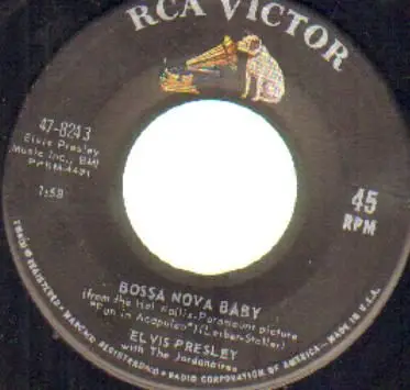 Elvis Presley With The Jordanaires - Bossa Nova Baby