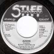 7inch Vinyl Single - Elvis Costello - Alison - B&W Labels