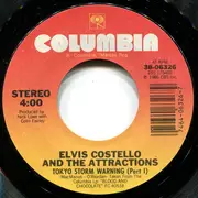 7inch Vinyl Single - Elvis Costello & The Attractions - Tokyo Storm Warning