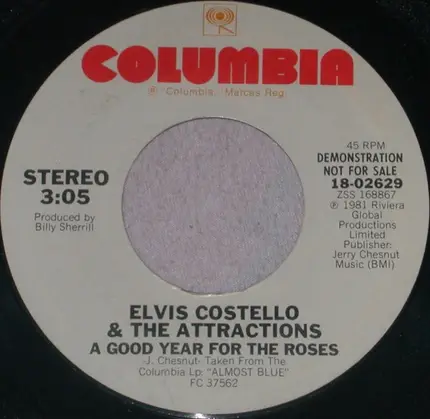 Elvis Costello & The Attractions - A Good Year For The Roses