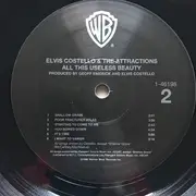 LP - Elvis Costello & The Attractions - All This Useless Beauty - +insert