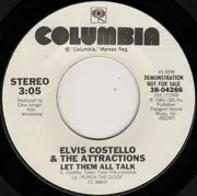 7inch Vinyl Single - Elvis Costello & The Attractions - Let Them All Talk