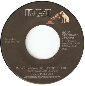 Elvis Presley - (Marie's The Name) His Latest Flame