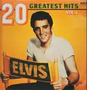 LP - Elvis Presley - 20 Greatest Hits Vol. 1