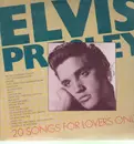 LP - Elvis Presley - 20 Songs For lovers only