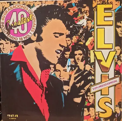 Elvis Presley - 40 Greatest (40 Grabaciones Originales Incluyendo 18 No. 1)