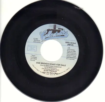 Elvis Presley - One Broken Heart For Sale