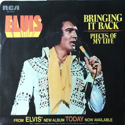 Elvis Presley - Bringing It Back