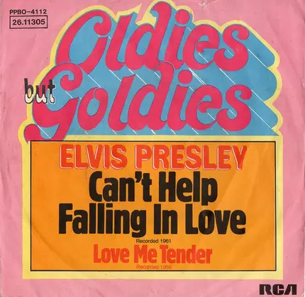 Elvis Presley - Can't Help Falling In Love