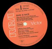 LP - Elvis Presley - Elvis Is Back! - LIVING STEREO