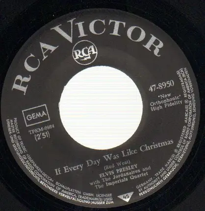 Elvis Presley - If Every Day Was Like Christmas