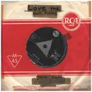 7inch Vinyl Single - Elvis Presley - Love Me - Original German, Company Sleeve
