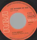 7inch Vinyl Single - Elvis Presley - The Wonder Of You - Picture Sleeve