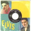 7'' - Elvis Presley With The Jordanaires - (You're The) Devil In Disguise - V1 Labels, Artist sleeve