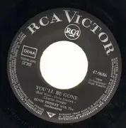 7inch Vinyl Single - Elvis Presley With The Jordanaires - Blue River / You'll Be Gone - GERMAN 47-9686