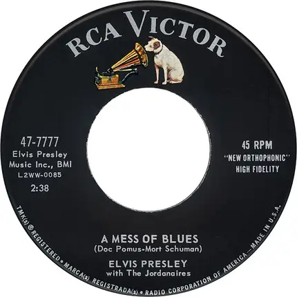 Elvis Presley With The Jordanaires - It's Now Or Never (O Sole Mio)