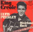 7inch Vinyl Single - Elvis Presley With The Jordanaires - King Creole - Original German, Picture Sleeve