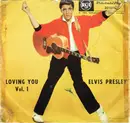 7inch Vinyl Single - Elvis Presley With The Jordanaires - Loving You Vol.1 - EP