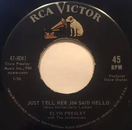 Elvis Presley With The Jordanaires - She's Not You