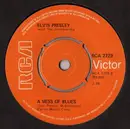 7inch Vinyl Single - Elvis Presley With The Jordanaires - The Girl Of My Best Friend / A Mess Of Blues - Company Sleeve